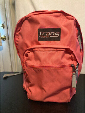 Backpack Guava Pink, Trans by JanSport Supermax  15" Laptop Sleeve school travel